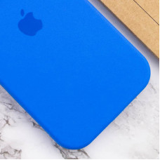 Чехол-силикон оригинал Full Camera Soft Matte iPhone 12 Pro, Capri blue