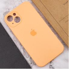 Чехол-силикон оригинал Full Camera Soft Matte iPhone 13 (Оранжевый / Cantaloupe)