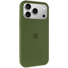 Чехол-силикон оригинал Case Full Protective iPhone 17 Pro, Dark olive
