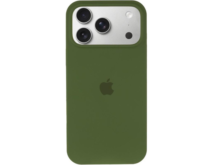 Чехол-силикон оригинал Case Full Protective iPhone 17 Pro, Dark olive