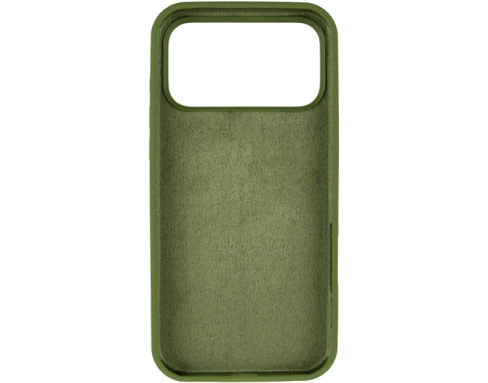 Чехол-силикон оригинал Case Full Protective iPhone 17 Pro, Dark olive