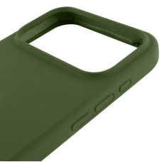 Чехол-силикон оригинал Case Full Protective iPhone 17 Pro, Dark olive