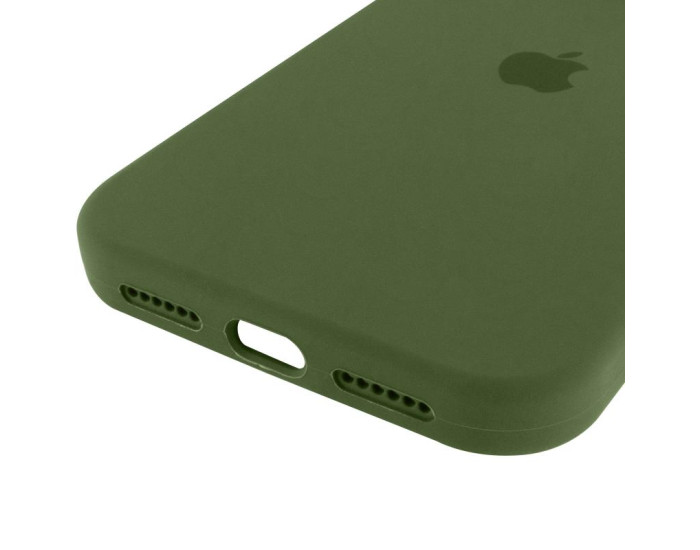 Чехол-силикон оригинал Case Full Protective iPhone 17 Pro, Dark olive
