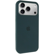 Чехол-силикон оригинал Case Full Protective iPhone 17 Pro Max, Forest green