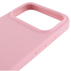 Чехол-силикон оригинал Case Full Protective iPhone 17 Pro Max, Ligth pink