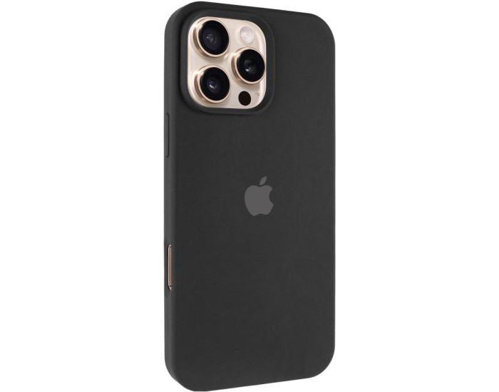 Чехол-силикон оригинал Case Full Protective iPhone 16 Pro (Черный / Black)