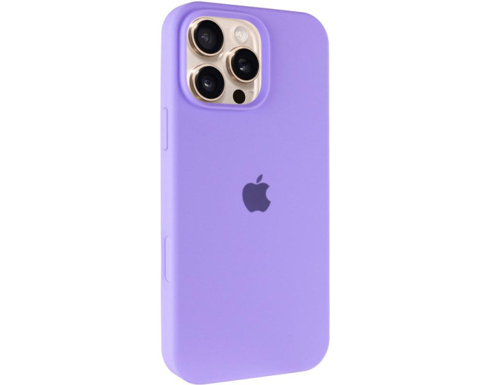 Чехол-силикон оригинал Case Full Protective iPhone 16 Pro (Сиреневый / Dasheen)