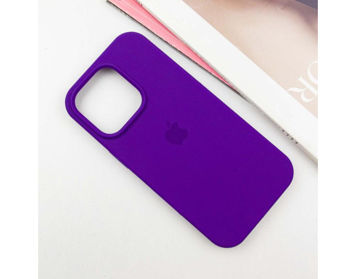 Чехол-силикон оригинал Case Full Protective iPhone 16 Pro (Фиолетовый / Ultra Violet)