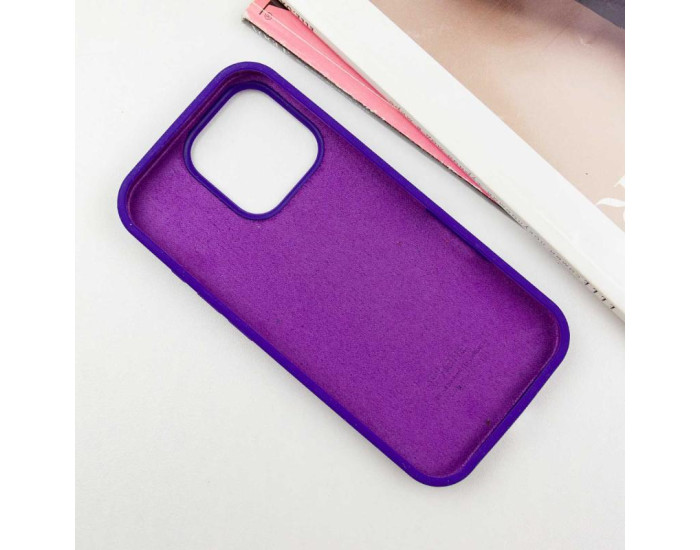 Чехол-силикон оригинал Case Full Protective iPhone 16 Pro (Фиолетовый / Ultra Violet)