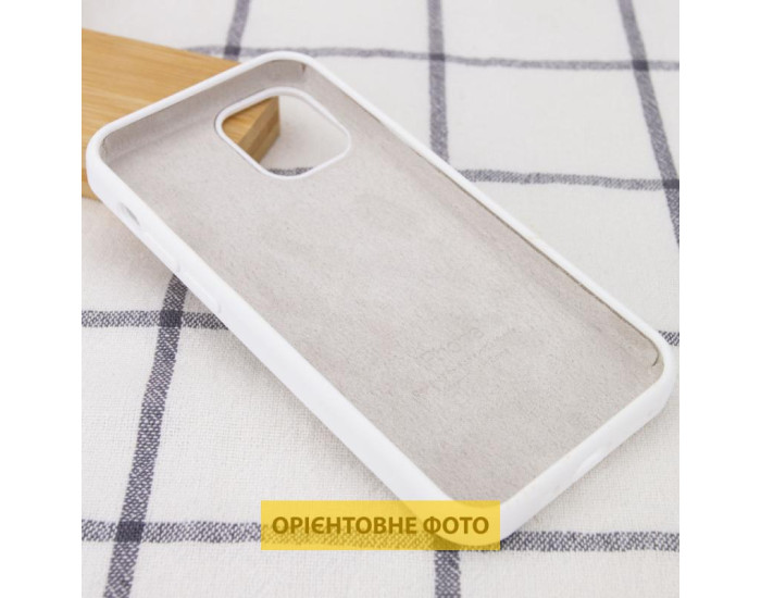 Чехол-силикон Case Full Protective iPhone 16 Plus (Белый / White)