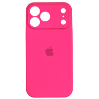 Чехол-силикон оригинал Case Full Camera iPhone 17 Pro, Pink bright