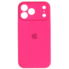 Чехол-силикон оригинал Case Full Camera iPhone 17 Pro, Pink bright