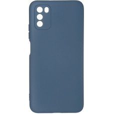 Чехол-силикон оригинал Full Soft Matte Xiaomi Poco M3, черный