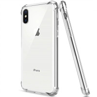 Чохол-силікон WS Shockproof Case iPhone XS Max, Прозорий