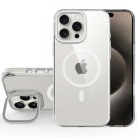 Чехол-силикон Space Case Apex with MagSafe iPhone 16 Pro, серебристый