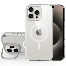Чехол-силикон Space Case Apex with MagSafe iPhone 16 Pro, серебристый