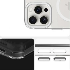 Чехол-силикон Space Case Apex with MagSafe iPhone 16 Pro, серебристый