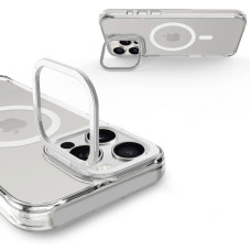 Чехол-силикон Space Case Apex with MagSafe iPhone 16 Pro, серебристый