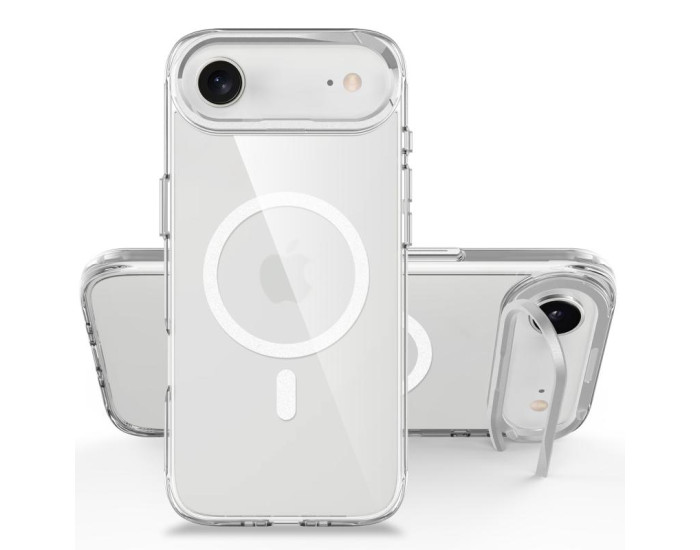 Чехол-силикон Space Case Apex with MagSafe iPhone Air, серебристый