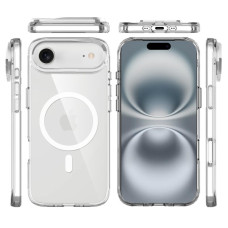 Чехол-силикон Space Case Apex with MagSafe iPhone Air, серебристый