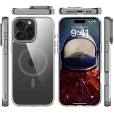 Чехол-силикон Space Case Apex with MagSafe iPhone 16 Pro, серый