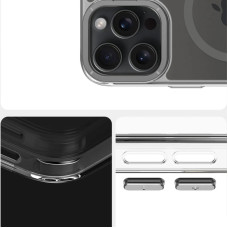 Чехол-силикон Space Case Apex with MagSafe iPhone 16 Pro, серый