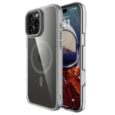 Чехол-силикон Space Case Apex with MagSafe iPhone 16 Pro, серый