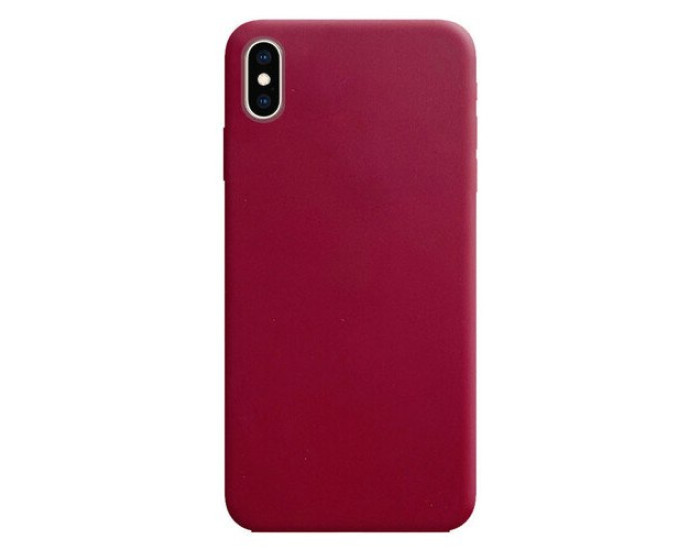 Чохол-силікон оригінал Grand Full Soft Case iPhone XS Max, Marsala