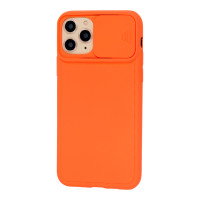 Чохол-силікон Slide Camera iPhone 11 Pro Max (Orange / Помаранчевий)