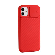 Чехол-силикон Slide Camera iPhone 11 (Red / Красный)