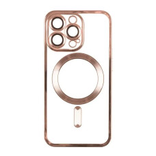 Чохол-силікон Shining Camera MagSafe iPhone 14 Pro Max, Rose gold