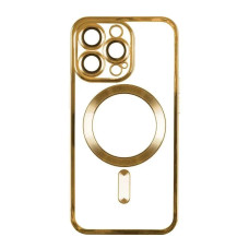 Чохол-силікон Shining Camera MagSafe iPhone 14 Pro Max, Gold