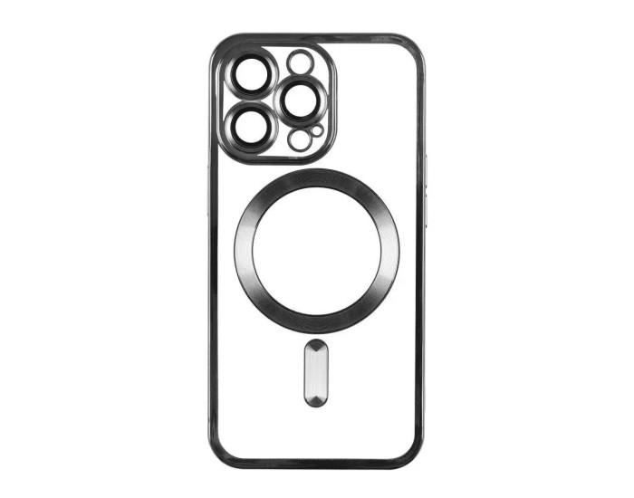  Чехол-силикон Shining Camera MagSafe iPhone 14 Pro Max, Black