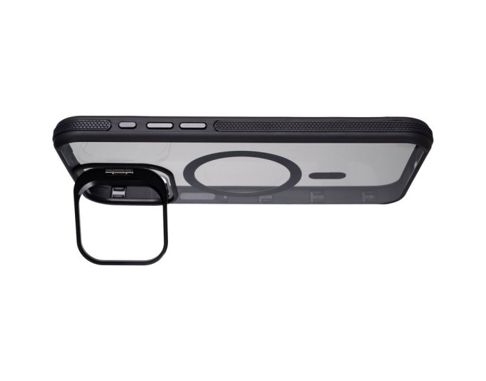 Чехол-силикон Concept 2 Case Camera Stand iPhone 16, Black