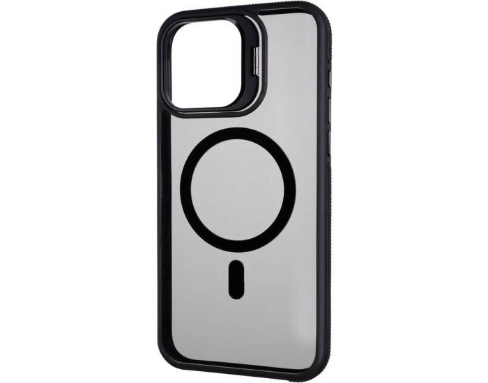 Чехол-силикон Concept 2 Case Camera Stand iPhone 16, Black