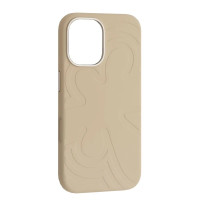 Чохол-силікон Flower Liquid Case iPhone 17, Античний Білий