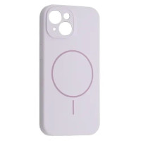 Чохол-силікон Full Camera Fine Ring MagSafe iPhone 15, Purple lilac
