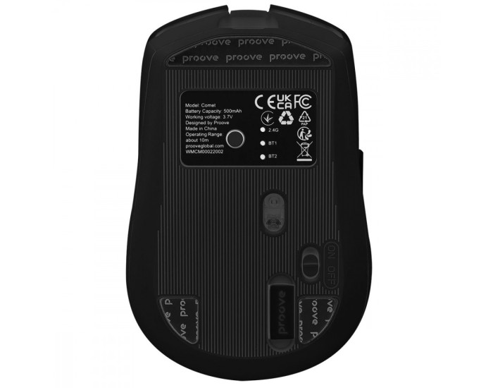 Мышь беспроводная Proove Comet Black