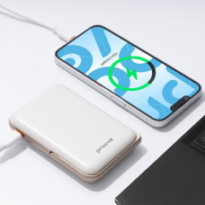 Портативная батарея (Power Bank) Proove Knight MagSafe 20W 10000 mAh Beige