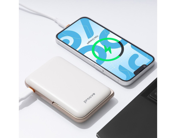 Портативна батарея (Power Bank) Proove Knight MagSafe 20W 10000 mAh Grey