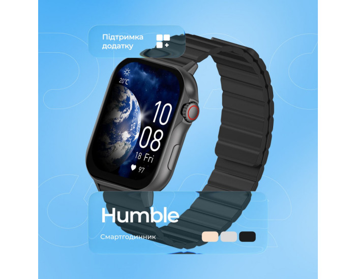Часы умные Proove Humble Silver