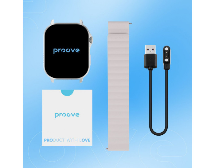 Часы умные Proove Humble Silver