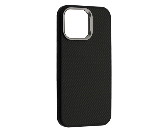 Чехол-силикон Kevlar Style MagSafe iPhone 14 Pro, Black