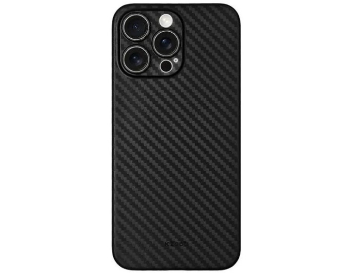 Чохол-силікон KZDOO Air Carbon iPhone 14 Pro, Black