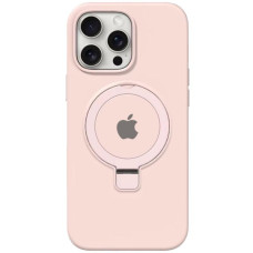 Чехол-силикон Protective Case with Ring iPhone 13 Pro Max, розовое золото