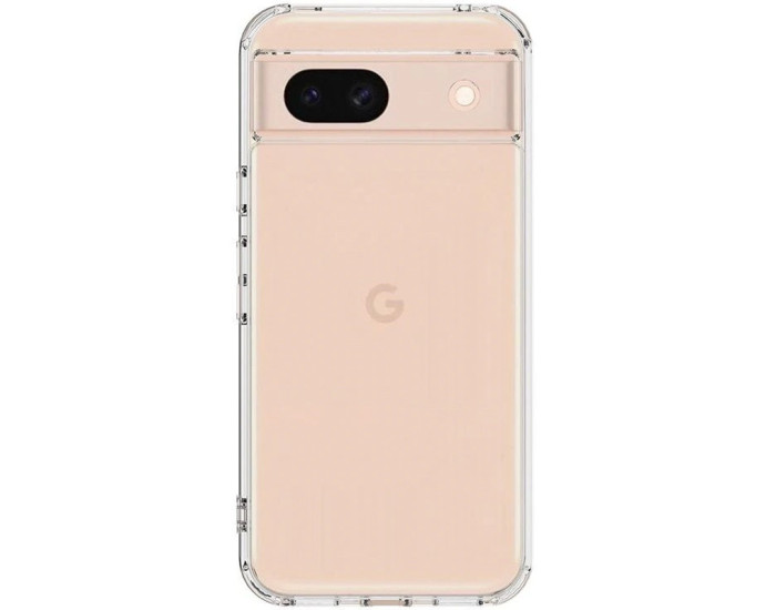 Чехол-силикон TPU Epic Transparent Full Camera Google Pixel 8a, прозрачный