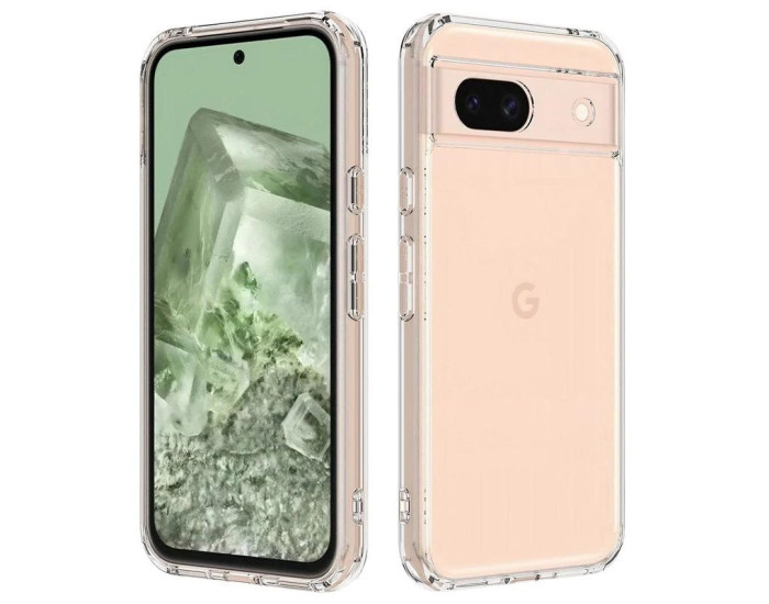 Чехол-силикон TPU Epic Transparent Full Camera Google Pixel 8a, прозрачный