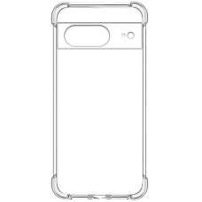 Чехол-силикон Getman Ease Logo Transparent 1,5mm Google Pixel 8, прозрачный