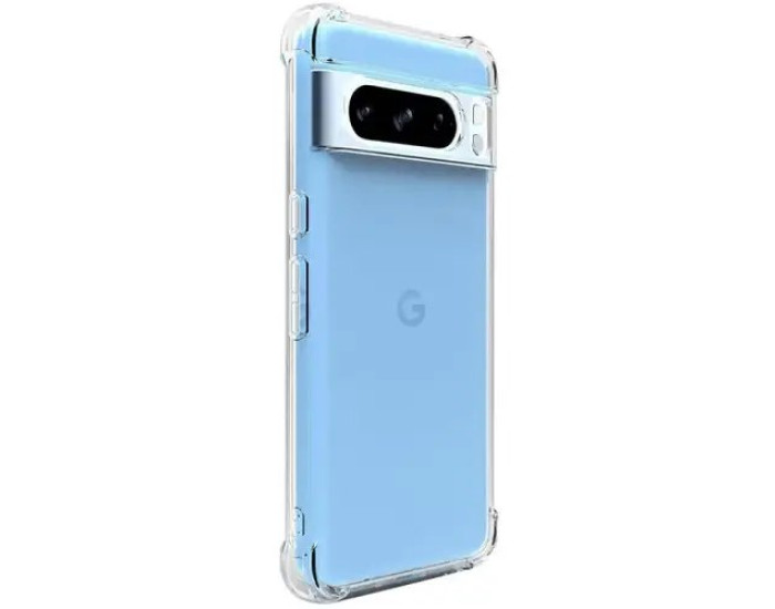 Чехол-силикон Getman Ease Logo Transparent 1,5mm Google Pixel 8 Pro, прозрачный