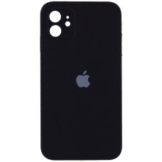 Чехол-силикон оригинал Square Cover Soft Matte Full Camera iPhone 11, Black